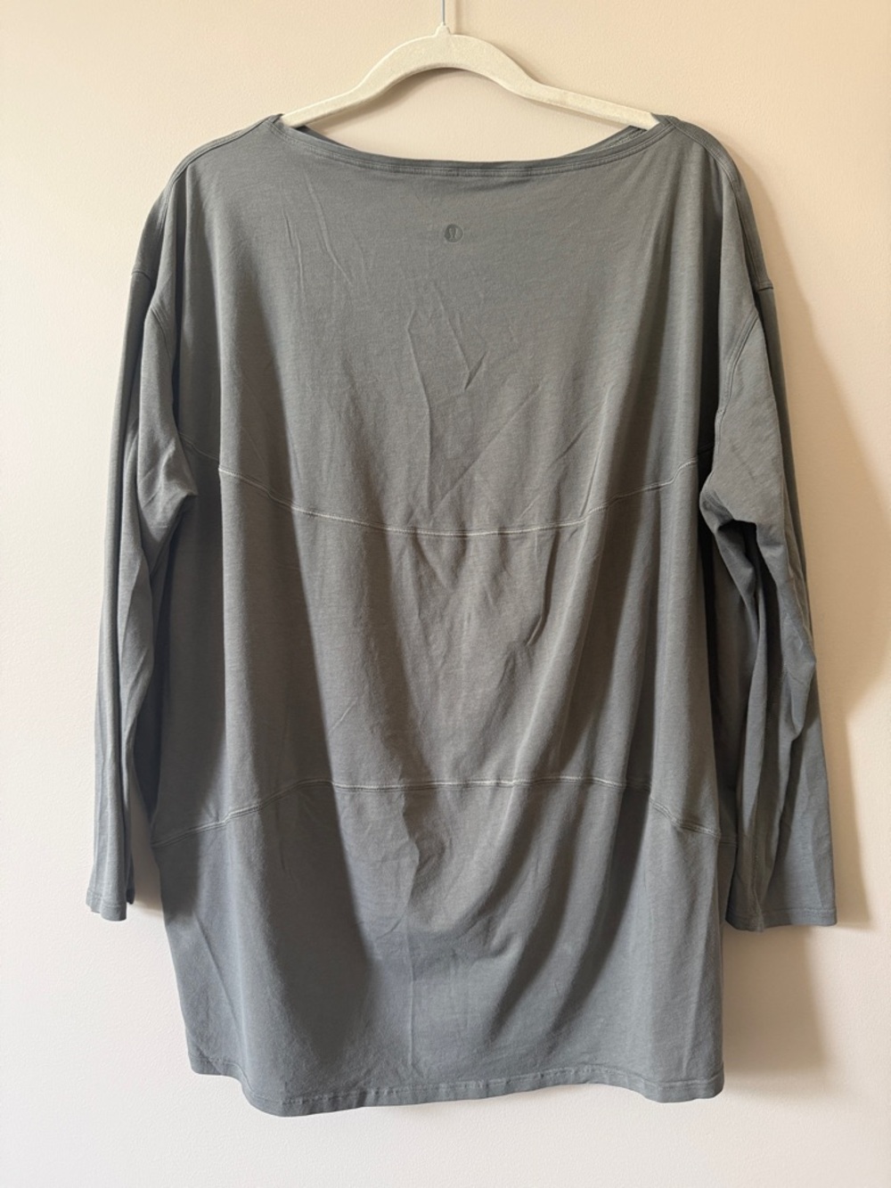 lululemon athletica Back In Action Long Sleeve Tee in Sage green